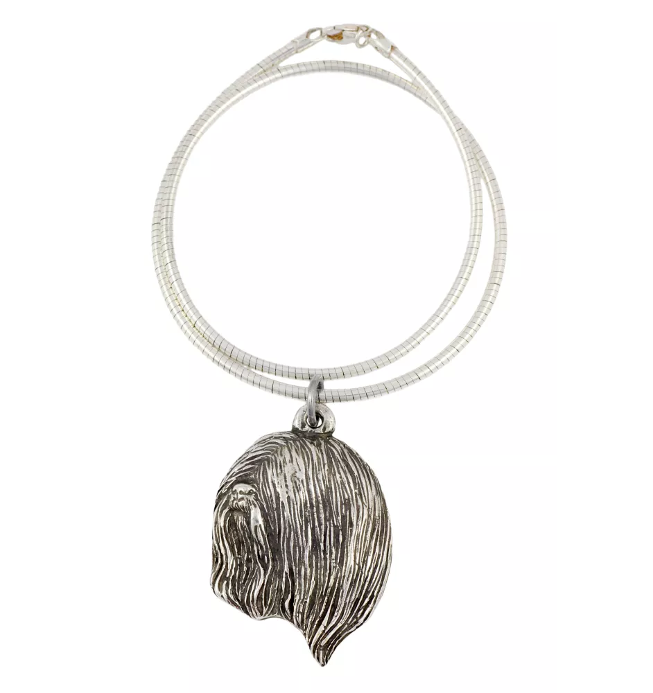 Lhasa Apso - Collier pour chien, bijoux uniques pour les fans de chiens, pendentif vipère unique de la marque Art-Dog