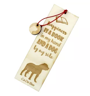 Majorca-Dogge, Ca de Bou, Mallorca Mastiff - Lesezeichen mit Hund, personalisiertes Lesezeichen, Hundeaccessoire für Leser der Marke Art-Dog
