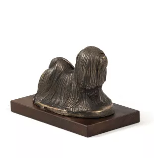 Lhasa Apso - dog statue, figurine for office, trophy for dog show by Art-Dog brand