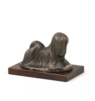 Lhasa Apso, Lhasaterrier, Löwenhund - Hundestatue, Figur für Büro, Trophäe für Hundeausstellung von Art-Dog brand