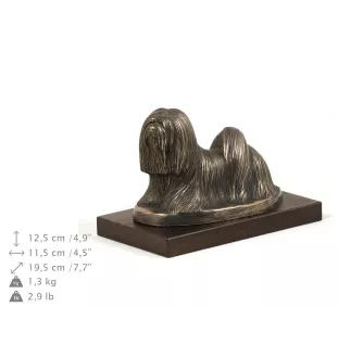 Lhasa Apso - dog statue, figurine for office, trophy for dog show by Art-Dog brand