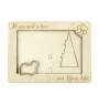 Lhasa Apso - Photo frame, engraved wooden frame, a lovely gadget for the dog lover by Art-Dog