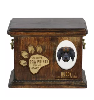 Leonberger, Chien De Leonberg - urne pour les cendres de chien, urne personnalisée avec une gravure, boîte commémorative pour les cendres de chien de la marque Art-Dog