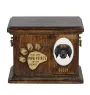 Leonberger - urn for dog ashes, personalized urn with engraving, commemorative box for dog ashes by Art-Dog brand