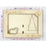 Lhasa Apso - Photo frame, engraved wooden frame, a lovely gadget for the dog lover by Art-Dog