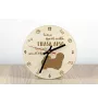 Lhasa Apso - horloge avec chien, horloge en bois avec gravure, horloge personnalisée par Art-Dog