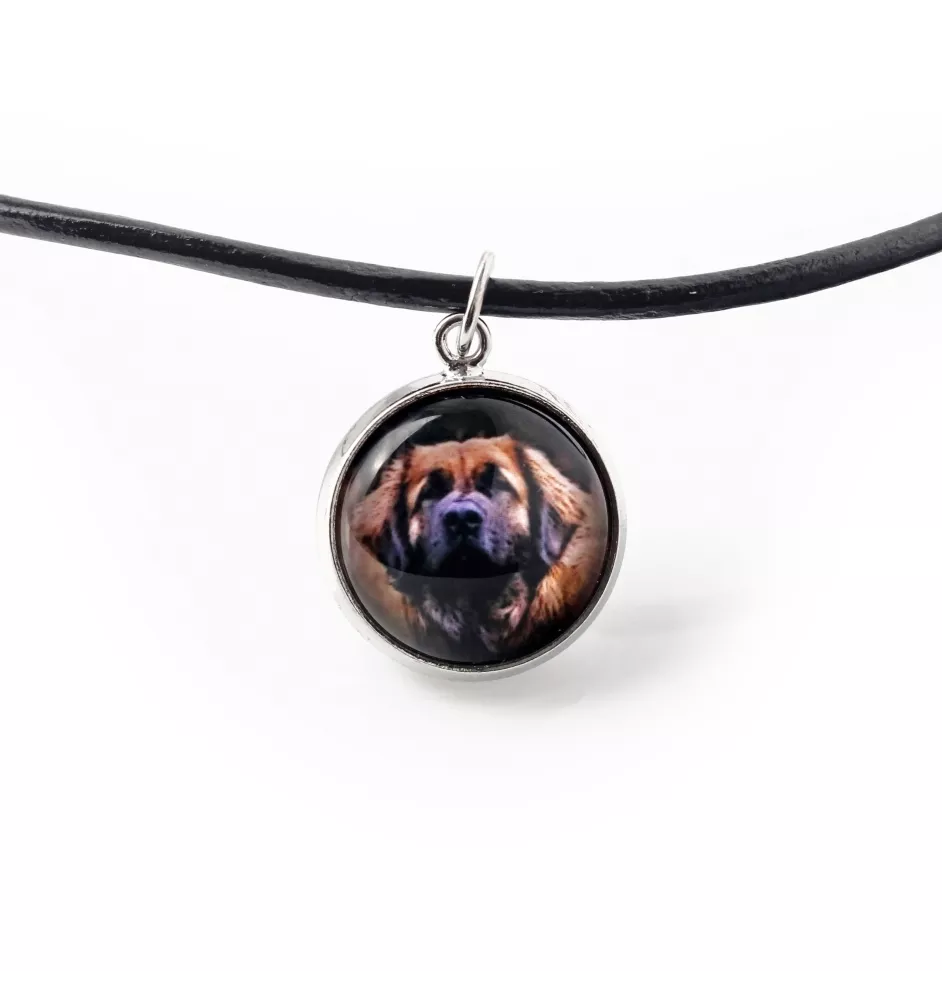 Leonberger - necklace pendant with your photo, handmade, handcrafted jewelry by Art-Dog brand