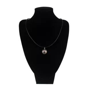 Leonberger - Halskette mit Anhänger mit Ihrem Foto, handgefertigt, handgefertigter Schmuck der Marke Art-Dog