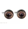 Leonberger, Chien De Leonberg - Boutons de manchette dans une boîte, bijoux faits à la main, produit de la marque Art-Dog