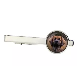 Leonberger - cufflinks and tie with your photo, a suit decoration, men's jewelry from the Art-Dog brand.
