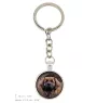Leonberger - keychain in a box, own photo, keychain pendant from Art-Dog brand