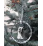 Malinois Belgian Shepherd Dog - crystal bauble with a photo, dog photo in crystal, personalized Christmas tree ornament by Art-Dog brand