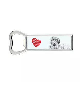 Leonberger - Flaschenöffner mit Hund, personalisierter Flaschenöffner für den Kühlschrank, ein einzigartiges Geschenk für Männer von der Marke Art-Dog