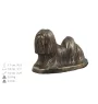 Lhasa Apso - une urne pour les cendres d'un chien, une urne avec une statuette, une urne élégante de style classique de la marque Art-Dog