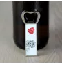 Leonberger - bottle opener with a dog, personalized fridge opener, unique gift for a man by Art-Dog brand