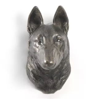 Malinois Belgischer Schäferhund - Hundestatue, hängende Büste, einzigartige Dekoration für Hundeliebhaber der Marke Art-Dog
