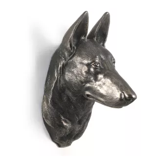 Malinois Belgischer Schäferhund - Hundestatue, hängende Büste, einzigartige Dekoration für Hundeliebhaber der Marke Art-Dog