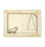 Malinois Belgian Shepherd Dog - Photo frame, engraved wooden frame, a lovely gadget for the dog lover by Art-Dog