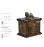 Lhasa Apso - urne pour les cendres de chien, urne avec une statuette, urne personnalisée pour les cendres de chien de la marque Art-Dog