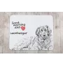 Leonberger - Mauspad mit Druck, personalisiertes Mauspad mit Hund, einzigartiges Gadget für Büroangestellte von Art-Dog.