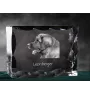 Leonberger - Kristall mit einem Hundebild, Glasstatuette mit einem Bild, einzigartiger Bilderrahmen der Marke Art-Dog