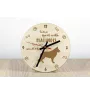 Malinois Belgian Shepherd Dog - clock with dog, wooden clock with engraving, personalised clock by Art-Dog