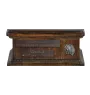 Lhasa Apso - urn for dog ashes, personalized urn with a statue, wooden urn with a dog by Art-Dog brand