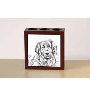 Leonberger, Chien De Leonberg - porte-stylo avec chien, organiseur de bureau avec impression, décoration de bureau personnalisée de la marque Art-Dog
