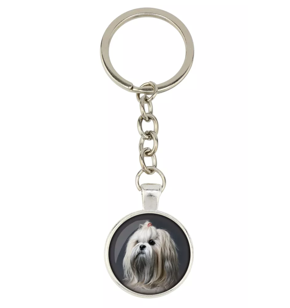 Lhasa Apso brelok ze zdjęciem Art-Dog