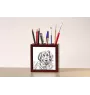 Leonberger - pen holder with a dog, desk organizer with a print, personalized desk decoration from the Art-Dog brand.