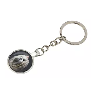 Lhasa Apso - keychain with your photo, key decoration, bag pendant from Art-Dog brand