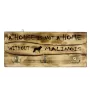 Malinois Belgian Shepherd Dog - clothes hanger with a dog, medal display, home decoration from the Art-Dog brand