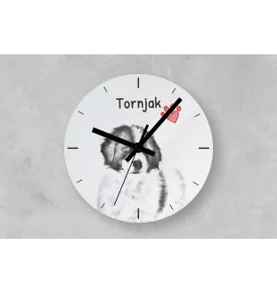 Leonberger, Chien De Leonberg - horloge murale avec chien, horloge de table avec impression, décoration personnalisée de la maison de la marque Art-Dog