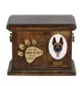 Malinois chien de berger belge - urne pour les cendres de chien, urne personnalisée avec une gravure, boîte commémorative pour les cendres de chien de la marque Art-Dog