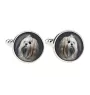 Lhasa Apso - Boutons de manchette dans une boîte, bijoux faits à la main, produit de la marque Art-Dog