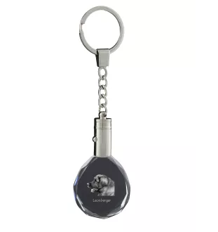 Leonberger, Chien De Leonberg - pendentif avec une photo de chien, porte-clés en cristal dans une boîte cadeau, un cadeau unique par Art-Dog