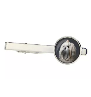 Lhasa Apso - Boutons de manchette et cravate avec votre photo, accessoire de costume, bijoux pour hommes de la marque Art-Dog.