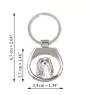Lhasa Apso - porte-clés avec chien, porte-clés imprimé, breloque personnalisée de la marque Art-Dog