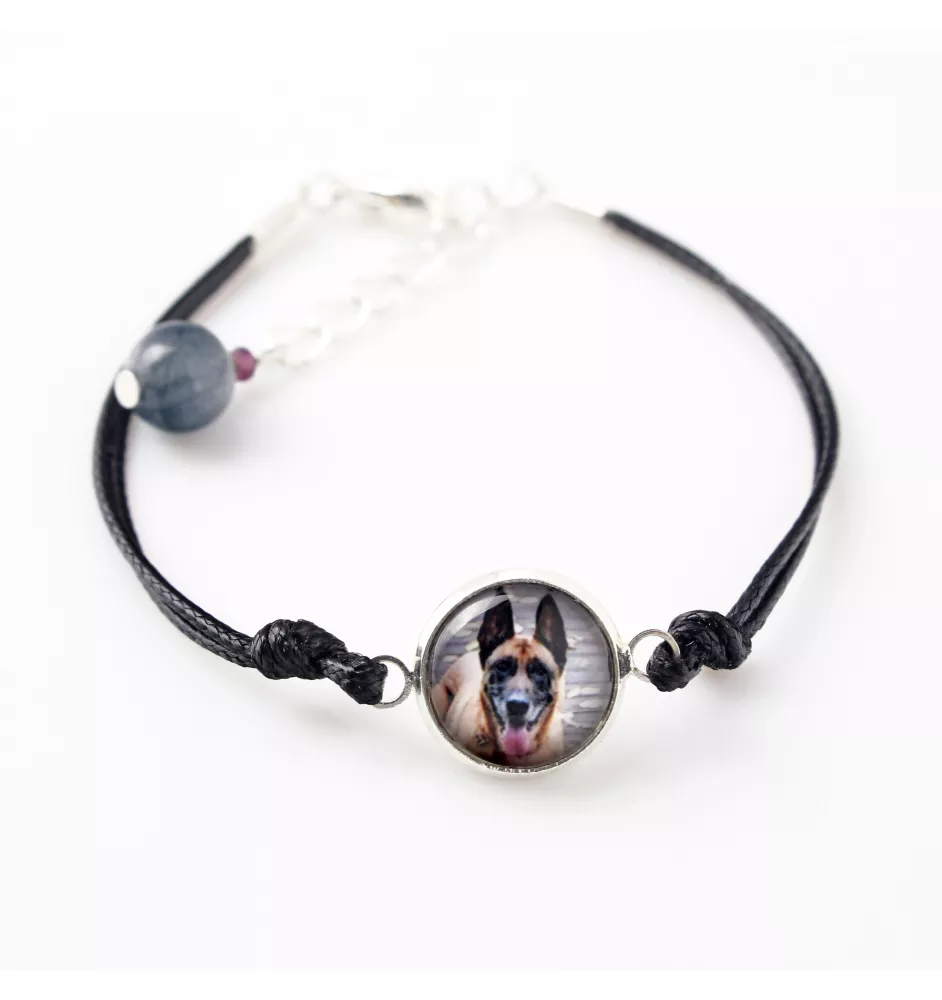 Malinois Belgischer Schäferhund - Armband mit Ihrem Foto handgefertigt, einzigartiger Schmuck der Marke Art-Dog