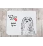 Lhasa Apso - mouse pad with print, personalized dog-themed mouse pad, unique gadget for an office worker by Art-Dog brand