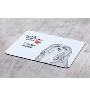 Lhasa Apso podkładka pod mysz z psem Art-Dog