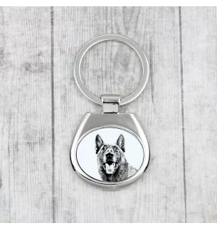 Malinois Belgischer Schäferhund - Schlüsselanhänger mit Hund, Anhänger mit Aufdruck, personalisierter Anhänger der Marke Art-Dog