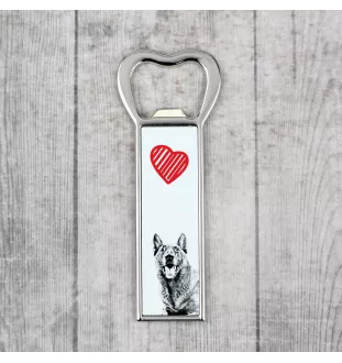Malinois chien de berger belge - ouvre-bouteille avec chien, ouvre-bouteille personnalisé pour réfrigérateur, cadeau unique pour homme de la marque Art-Dog