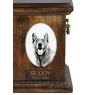 Malinois Belgian Shepherd Dog - commemorative plaque with a photo of a dog, tombstone with a print, personalized oval plaque from the Art-Dog brand
