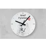 Lhasa Apso - wall clock with a dog, shelf clock with a print, personalized home decoration from the Art-Dog brand