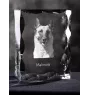 Malinois Owczarek belgijski ramka kryształowa z psem Art-Dog