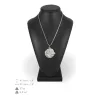 Leonberger - necklace with a dog, dog pendant on a silver chain, unique jewelry from the Art-Dog brand