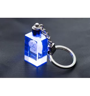 Lhasa Apso brelok kryształowy z psem Art-Dog