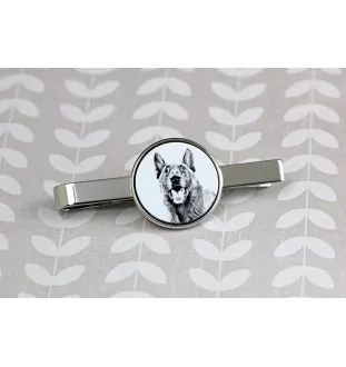 Malinois Belgischer Schäferhund - Krawattenklammer mit Hund, personalisierter Krawattenclip, einzigartiges Geschenk für Männer von der Marke Art-Dog