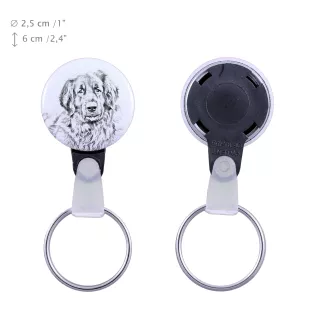 Leonberger, Chien De Leonberg - porte-clés avec l'image d'un chien, pendentif avec la propre graphique de la marque Art-Dog
